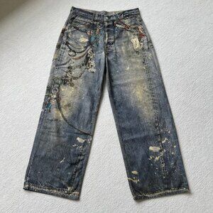 Acne Studios Wide-Leg Jeans Waist 34